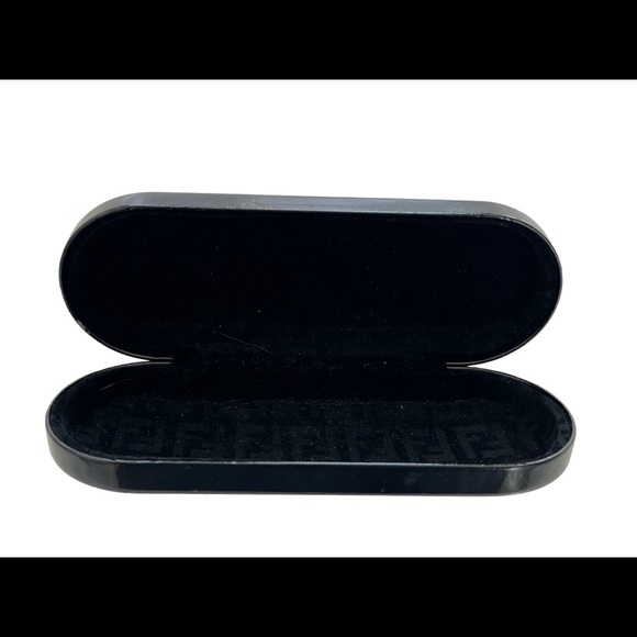 Fendi Women's Eyeglasses FF664 965 Black Logo 51 14 140 Rectangle Frames w/ Case - Picture 7 of 9